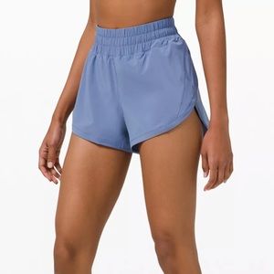 NWT Lululemon Track That High-Rise Lined Short 3" - size 4